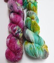 Load image into Gallery viewer, Sock minis 4 ply yarn minis skeins Bruyere OOAK One Creative Cat
