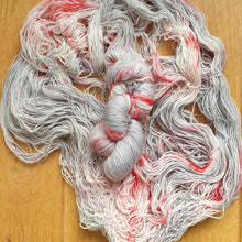 Load image into Gallery viewer, Pelvoux 4 ply biodegradable nylon merino hand dyed yarn One Creative Cat
