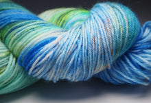 Load image into Gallery viewer, 4 ply Valromey hand dyed sock yarn One Creative Cat
