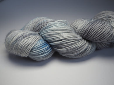 4 ply, lace or DK Winter sky indie dyed yarn One Creative Cat