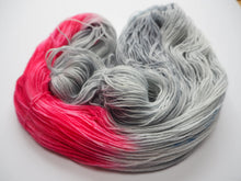 Load image into Gallery viewer, Hand dyed 4 ply &quot;Galibier&quot; merino nylon sock yarn One Creative Cat
