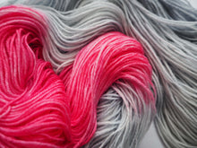 Load image into Gallery viewer, Hand dyed 4 ply &quot;Galibier&quot; merino nylon sock yarn One Creative Cat
